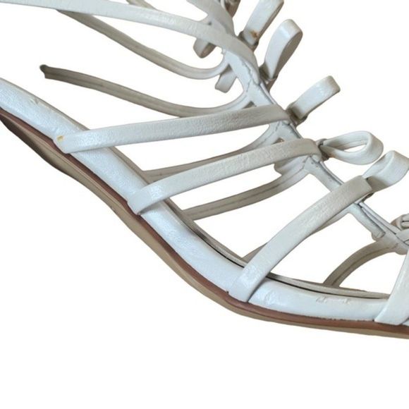 White Alexander Wang Block Heels Size EU 38 - Picture 5 of 14